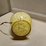 Small glass lamp of Clichy art deco