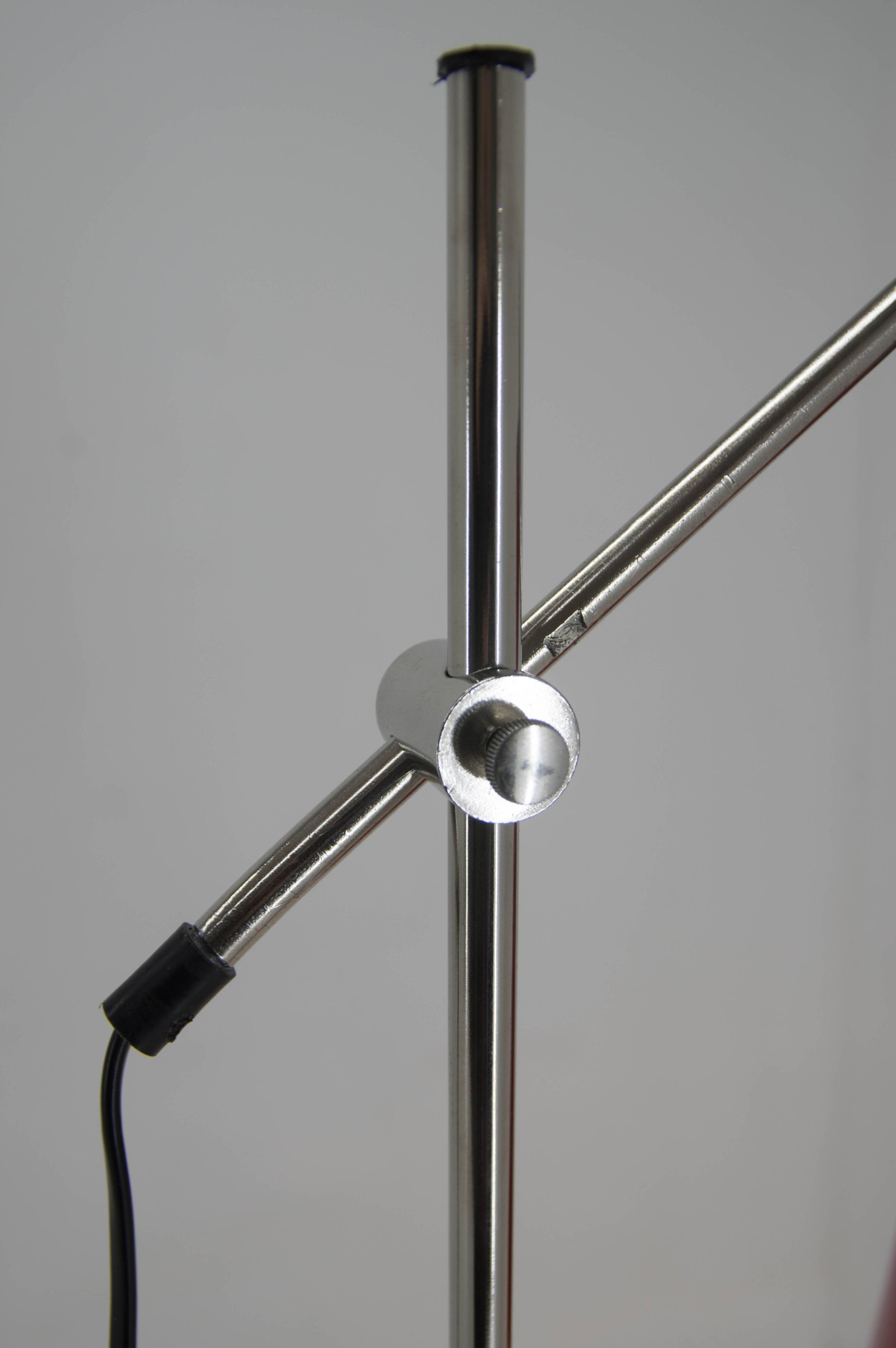 Space Age Floor Lamp, Czechoslovakia, 1960s