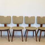 Dutch Vintage Chairs, Set of 4, 1960s