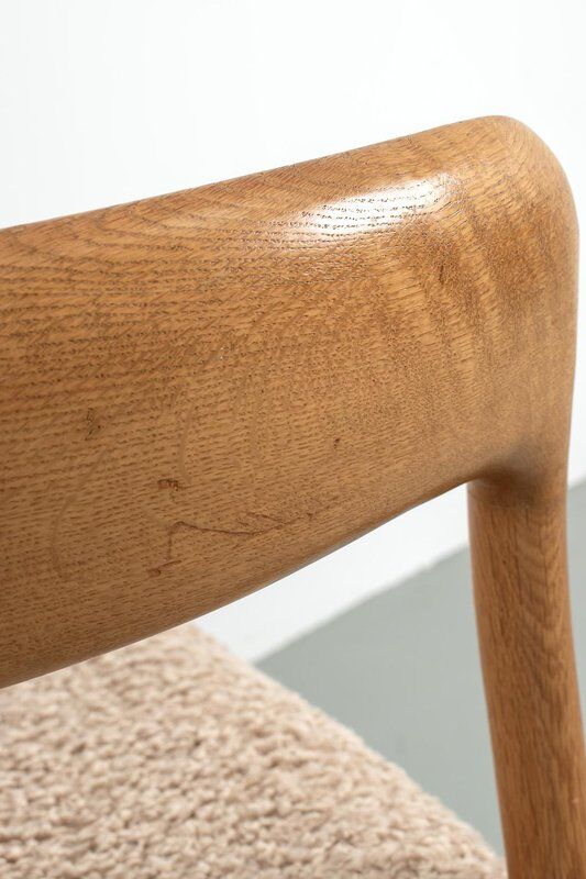 Chaise latérale vintage par Niels Møller
