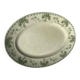 Large antique serving dish Sarreguemines Palmyre – floral earthenware v