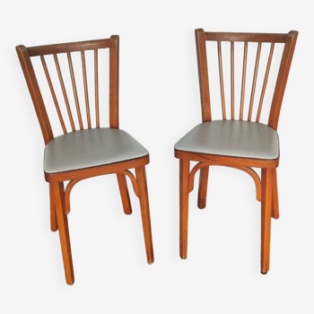 Paire de chaises Baumann 1970