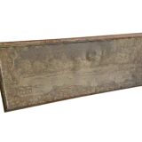 Vintage wall decoration / tapestry under frame