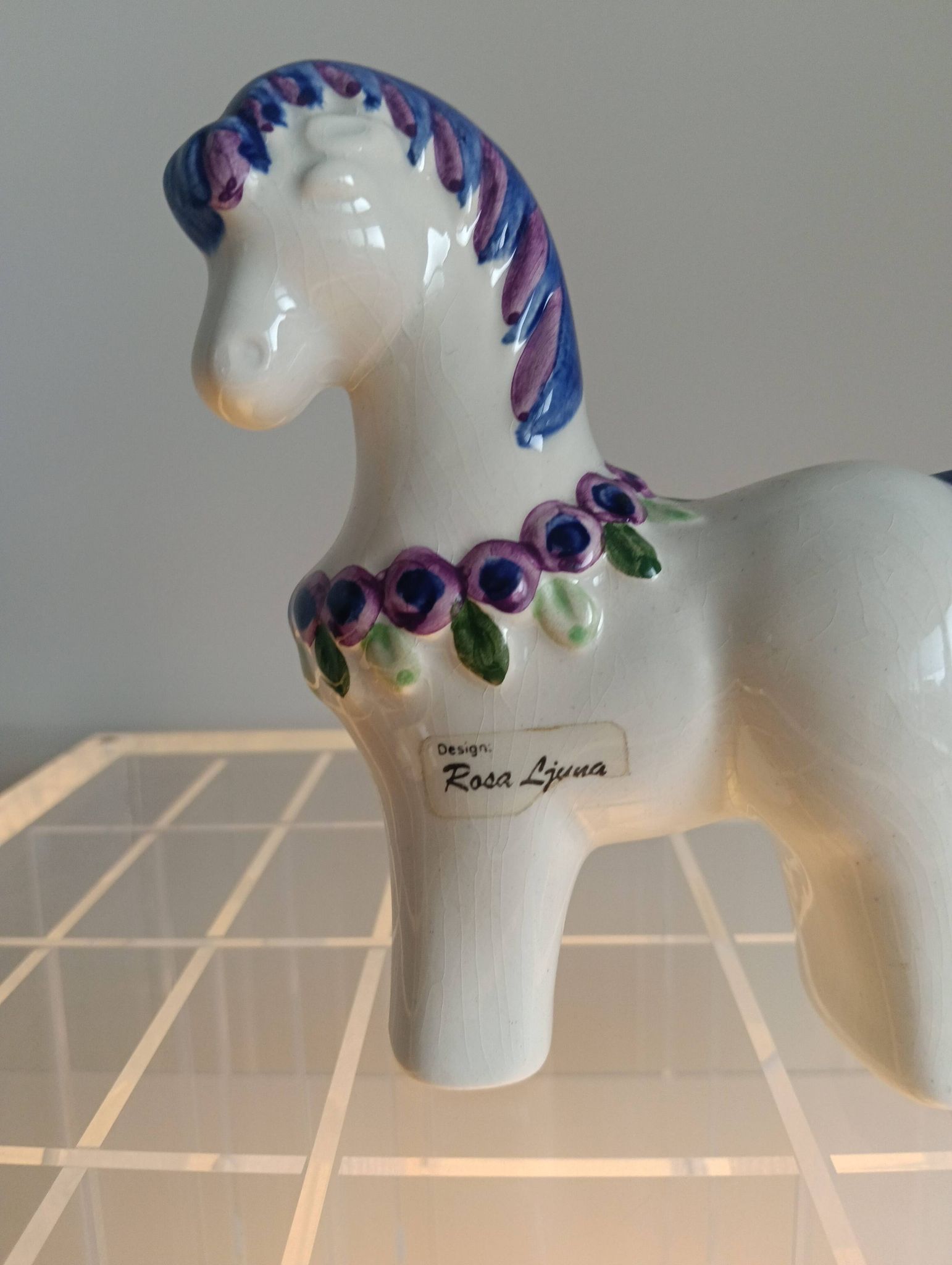 Cheval en céramique Rosa Ljuna