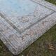 Vintage Turkish Oushak rug 186x264 cm