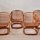 Fauteuil en rotin de Tito Agnoli pour Pierantonio Bonacina, Italie 1958