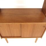 Scandinavian teak bookcase, Sweden, 1960