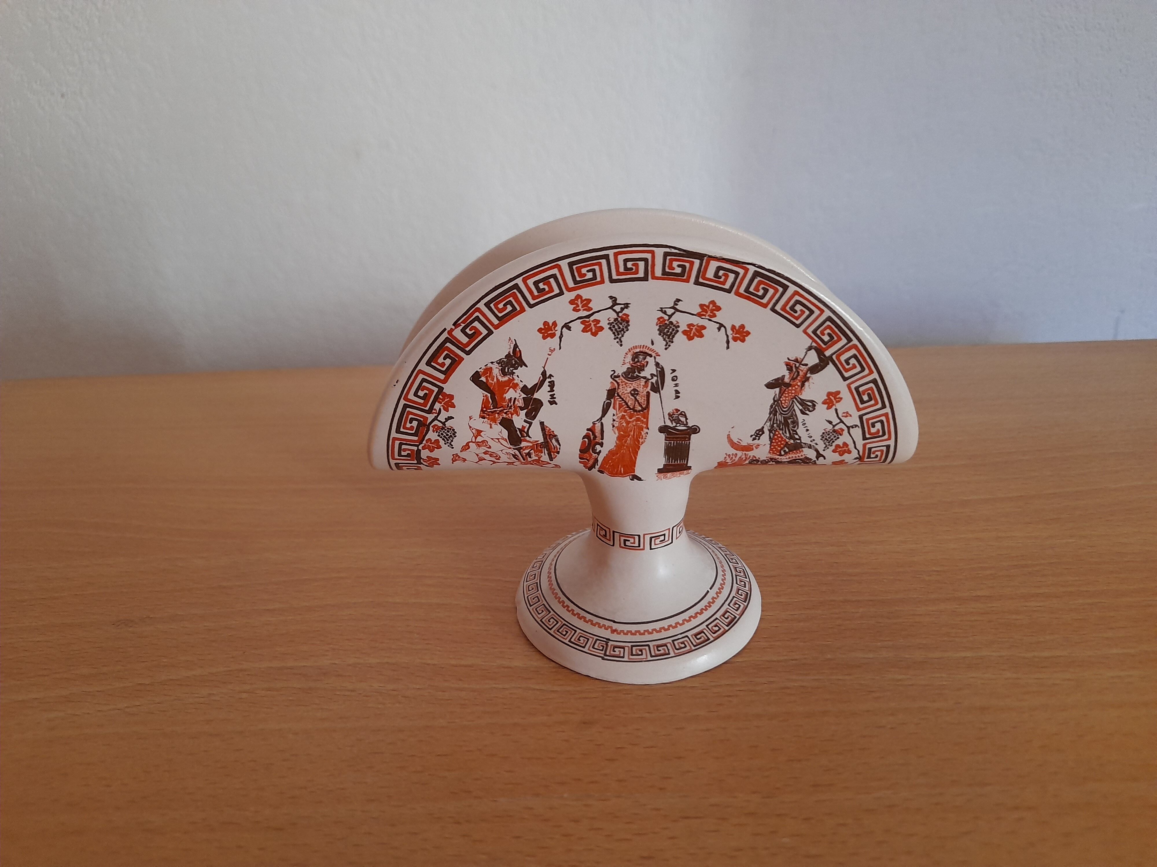 Ceramic paper towel rack