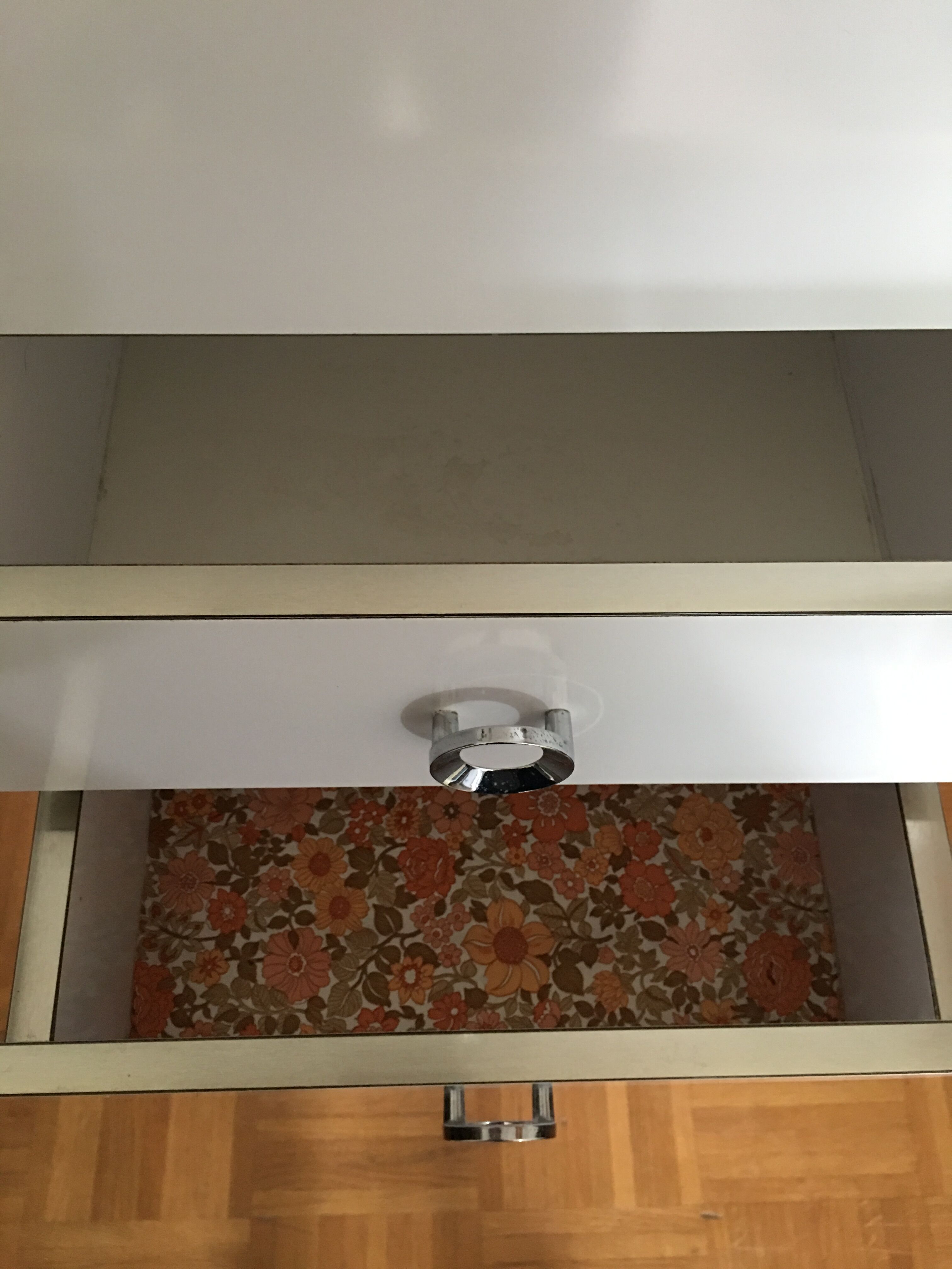 Vintage bathroom furniture