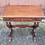 Console restoration, cherry tree, butt studs, Louis Philippe