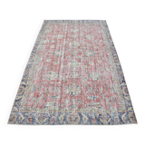 Antique Oushak Vintage Carpet sku 3126