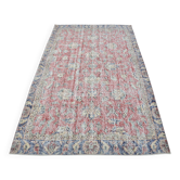 Tapis vintage Oushak antique sku 3126