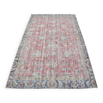 Antique Oushak Vintage Carpet sku 3126