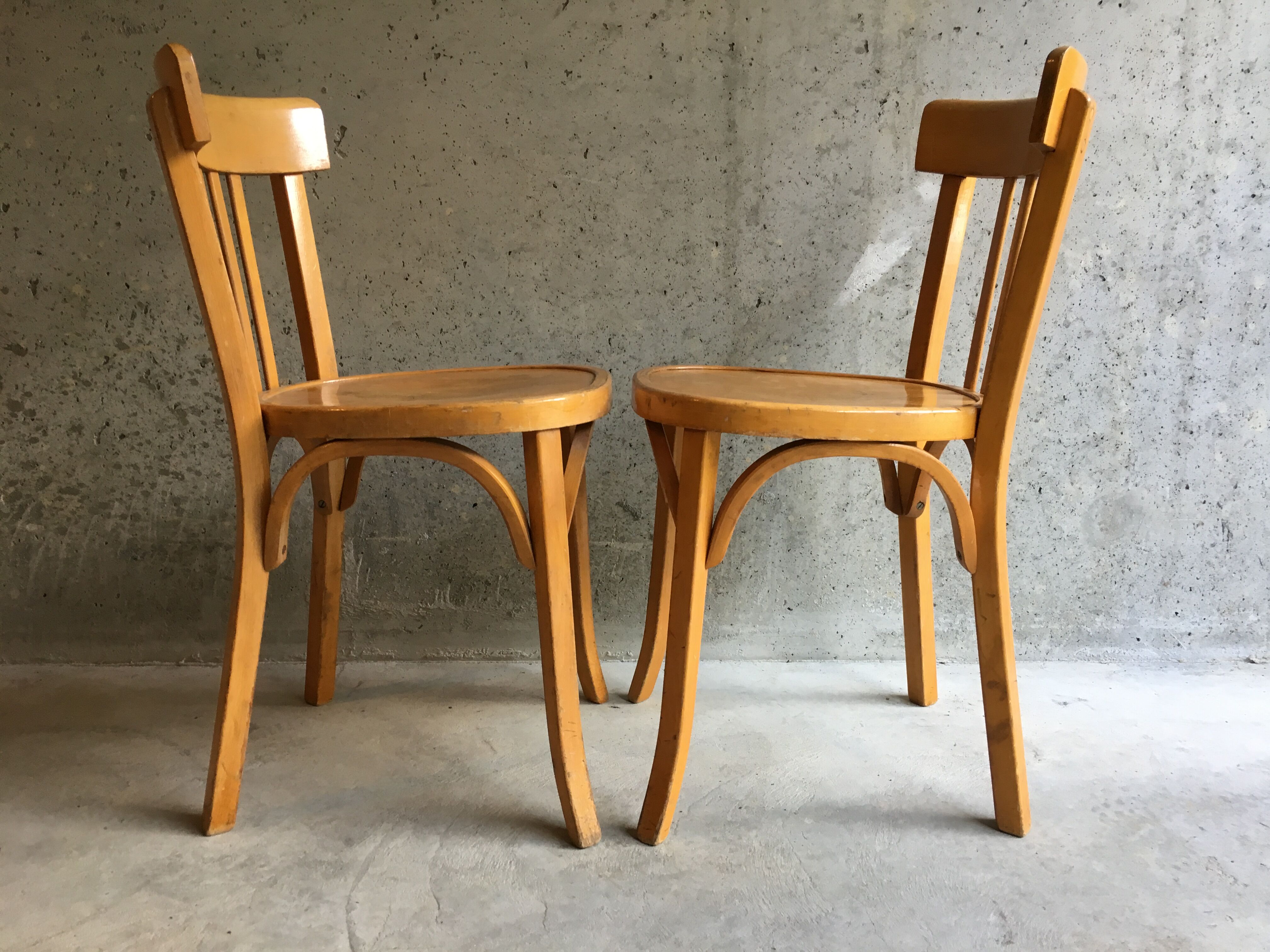 Lot 4 chairs baumann