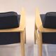 Armchairs created by Mr. Zieliński year 60 blue fabric