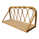 1960s rattan wall shelf