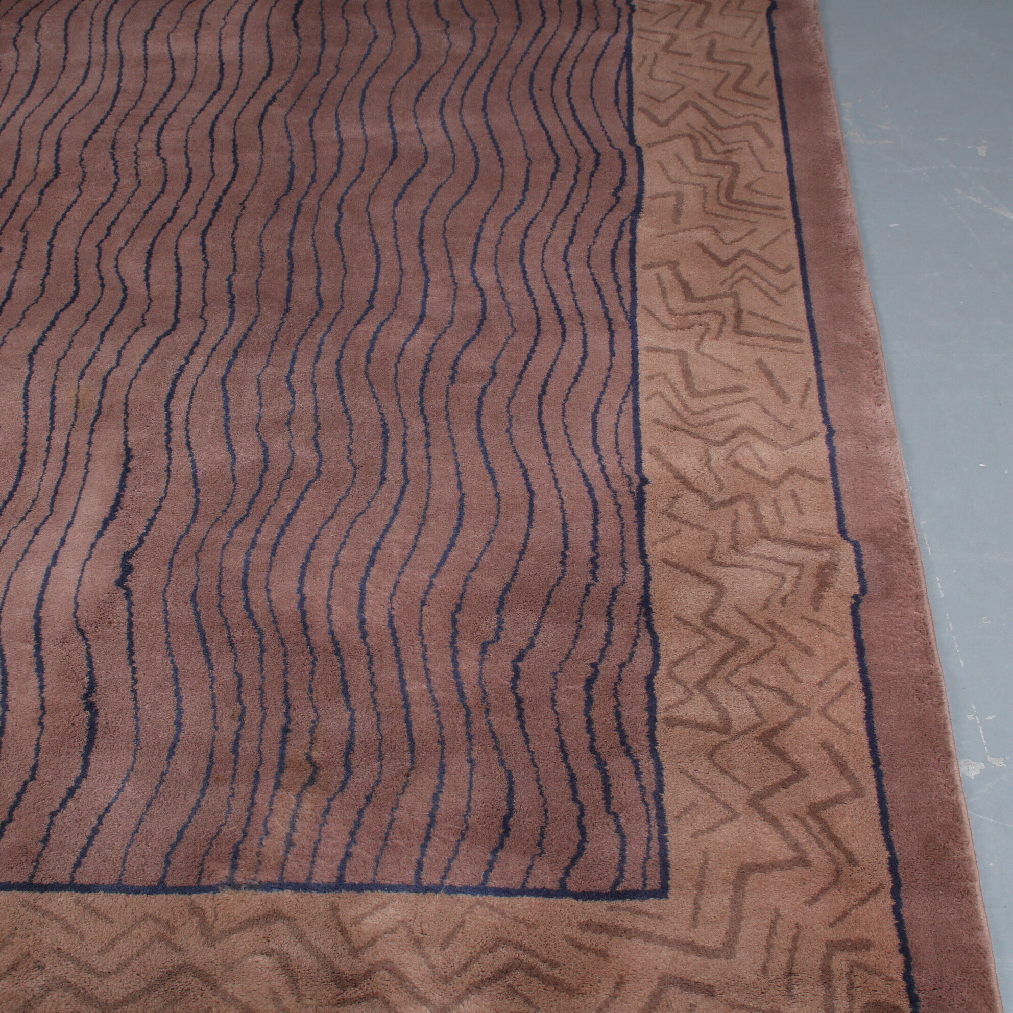 Tapis des années 1980 par Andrée Putman pour Gérard Toulemonde, France