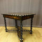 Table en marqueterie XIXème