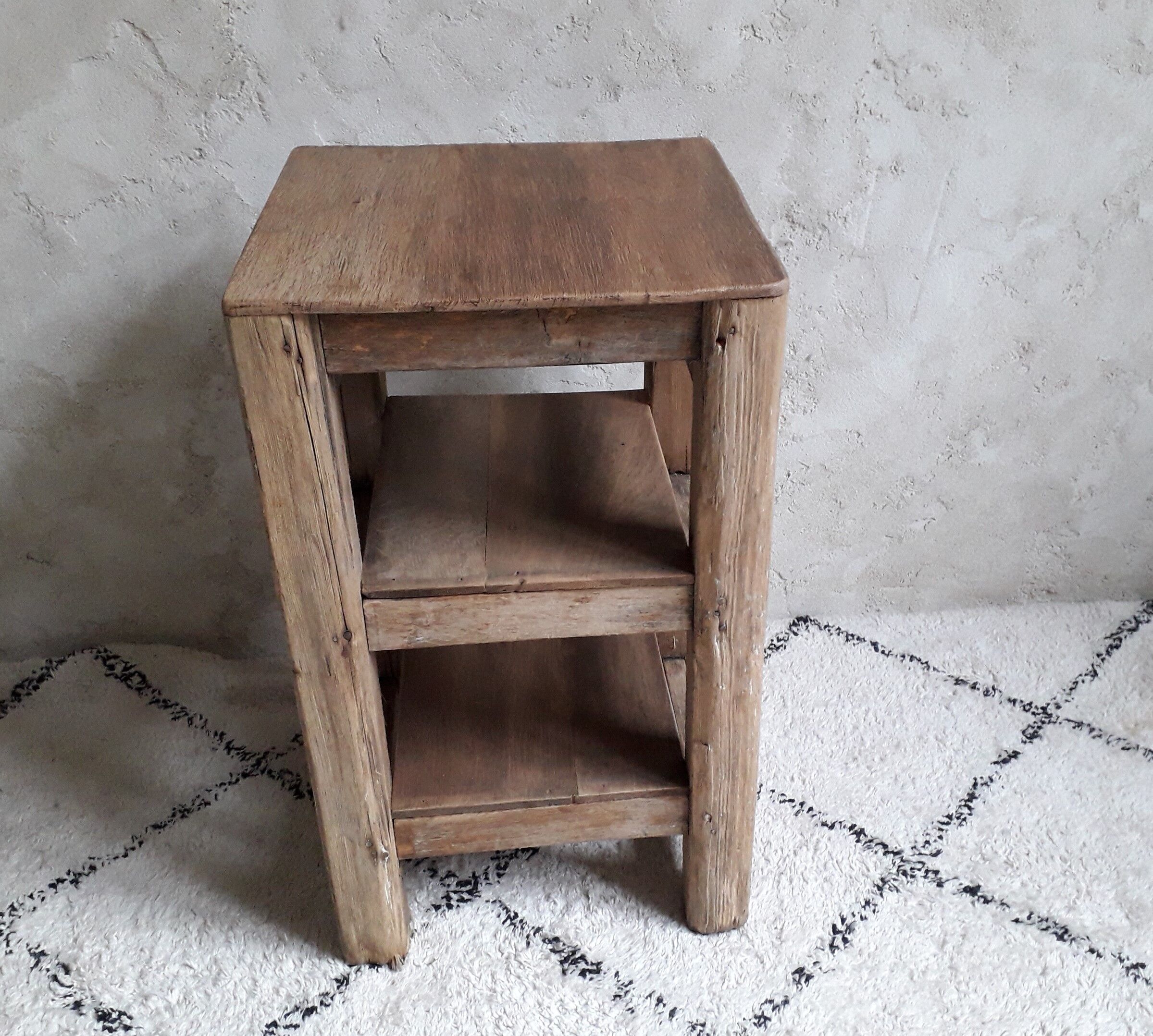Brutalist bedside table