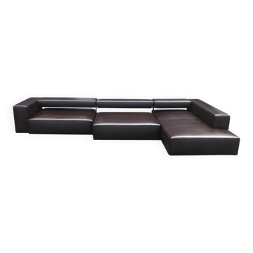 Modular leather sofa Andy Landscape by Paolo Piva for B&B Italia 2013