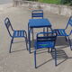 Ensemble 4 chaises & table
