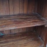 Old wooden cabinet with 4 doors