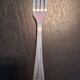 Silver metal cutlery