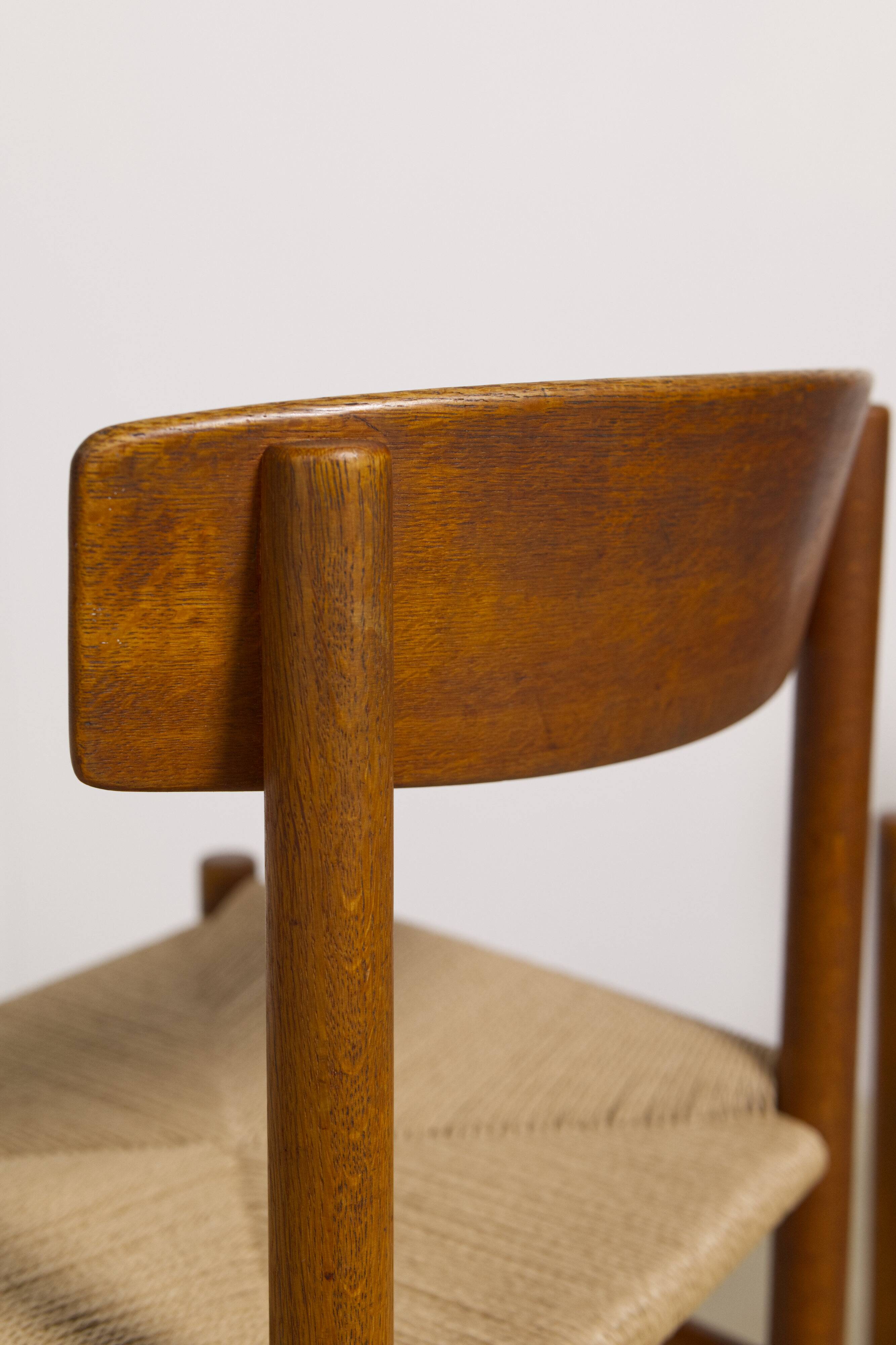 Set of 6 Oak dining chairs 'j39' by Borge Mogensen, 1960s