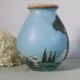 Vase, hand-painted, vintage