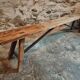 Banc Ancien Rustique en Bois | Style Ferme & Campagne