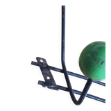 Vintage wall coat rack