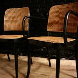 Lot an armchair and chair 811 Josef Hoffmann Thonet Prague