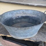 Vintage zinc basin
