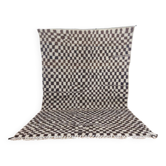 Handmade wool Berber rug 300X195 cm
