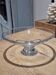 Large crystal bowl on a stand, signed Baccarat – Ø 25 cm