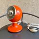 Magnetic eyeball lamp Luci italy vintage design 70s original