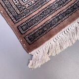 Fine vintage pakistani rug, 160x102 cm turkoman bokhara beige medium