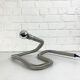 Table lamp snake minimalist flexible tube cobra chromed metal