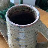 Gustave Tiffoche pyrite stoneware pitcher
