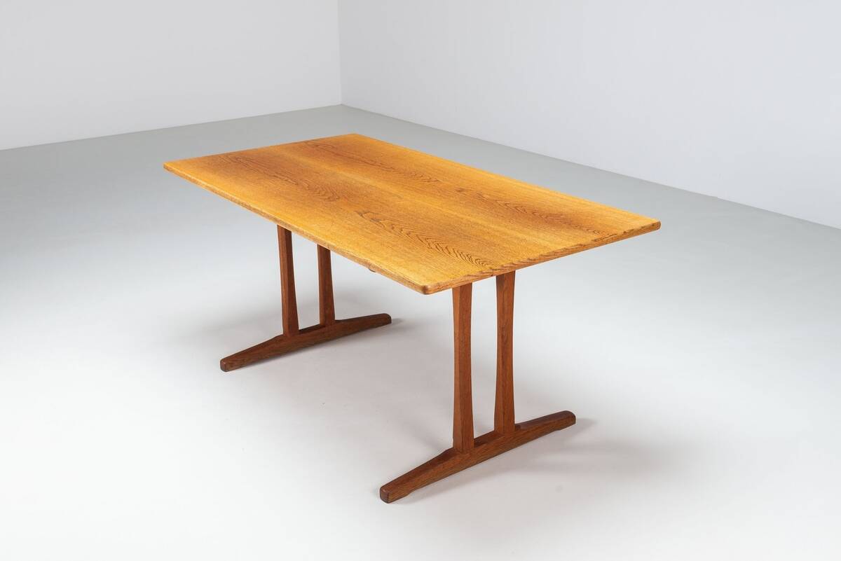 Borge Mogensen C18 Shaker dining table in oak, FDB Mobler, Denmark, 1947