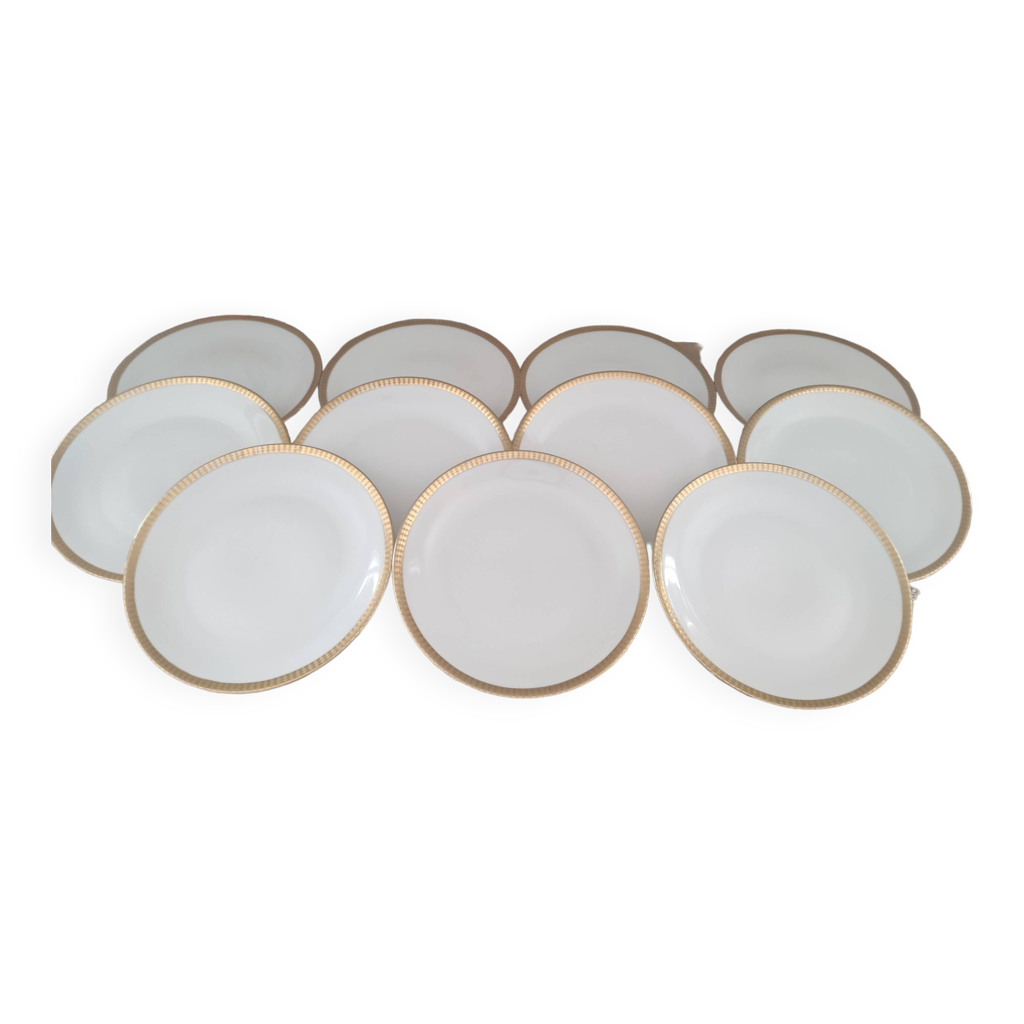 Euro Classic Lot de 100 assiettes blanches en plastique léger – Passe au micro-ondes et au