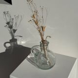 Mini round glass carafe D9 H14.5