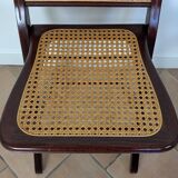 Set of 5 caned chairs
