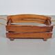 Brutalist Rope Magazine Rack, 1960s