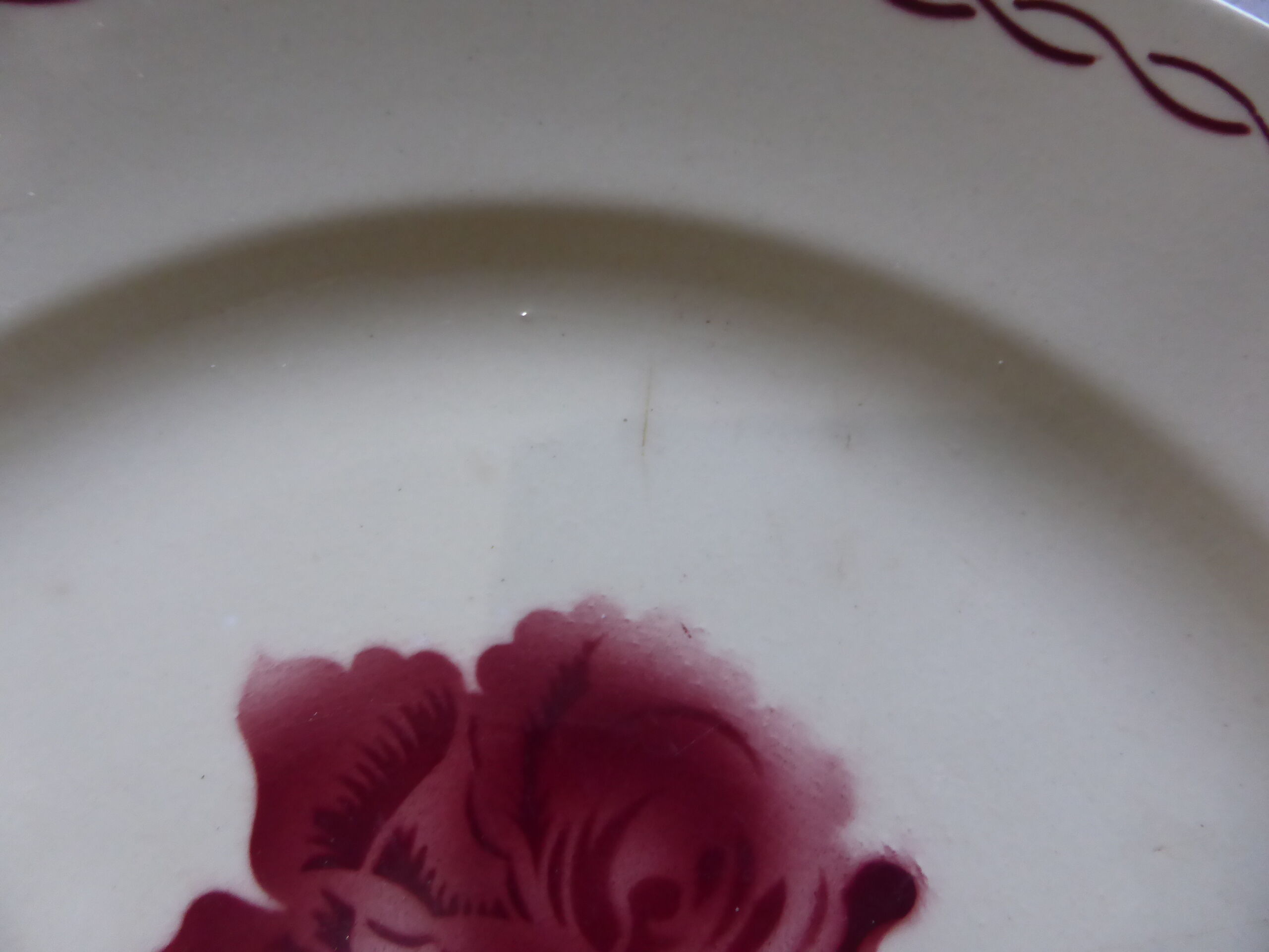 Badonviller model Germaine round serving dish