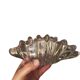 Moulded crystal bowl – 1950s style