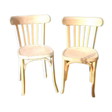Pair of bistro chairs