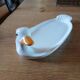 3 antique white porcelain dishes
