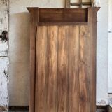 The large patinated trumeau mirror