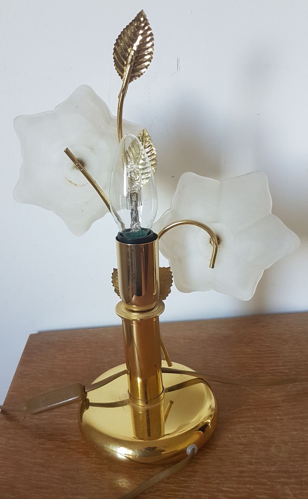 Paire de lampes de chevet des années 70